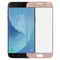 Pour Galaxy J5 (2017) / J530 Lentille extérieure en verre de l'écran avant (or)